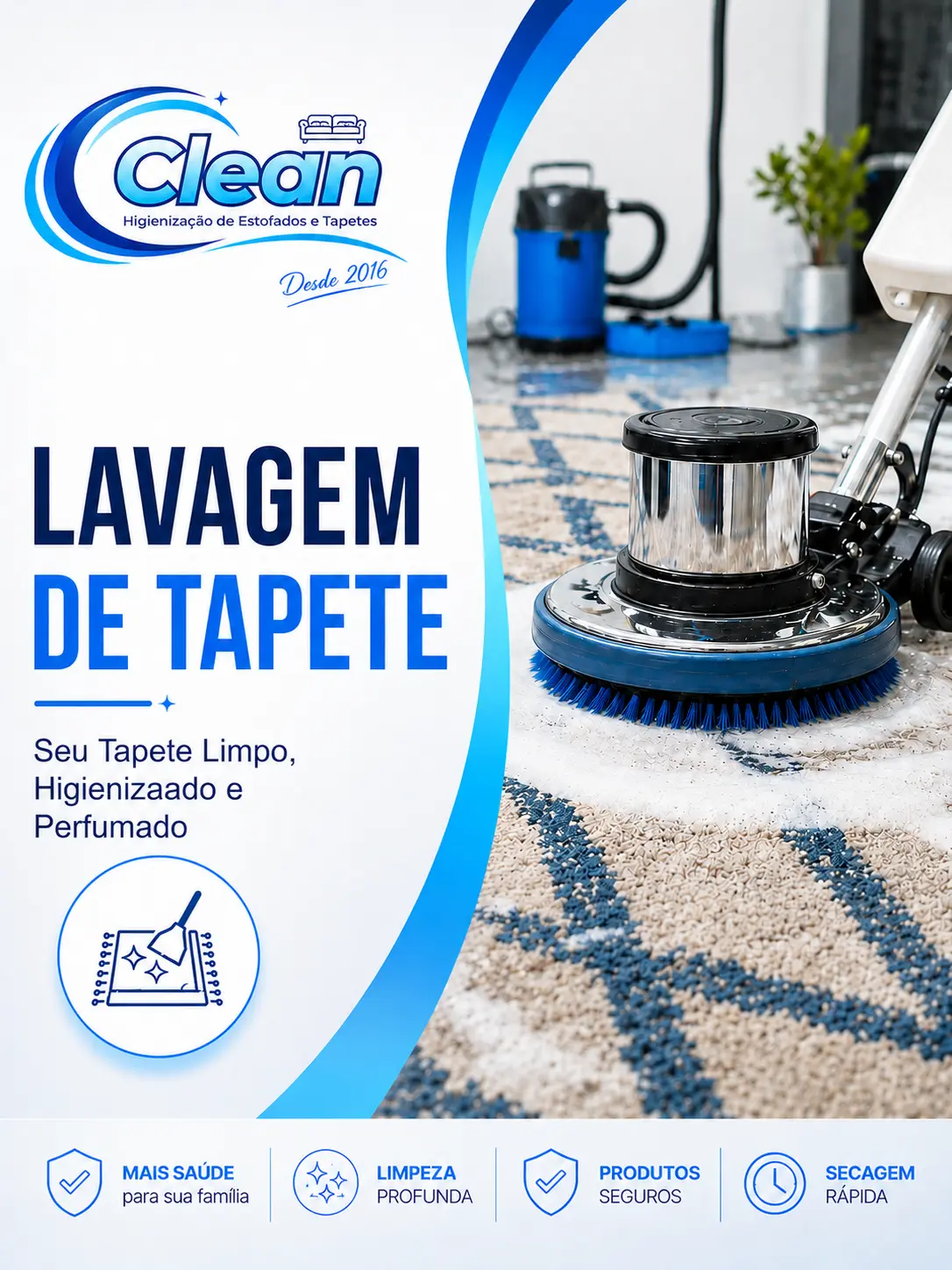 Lavagem de Tapete