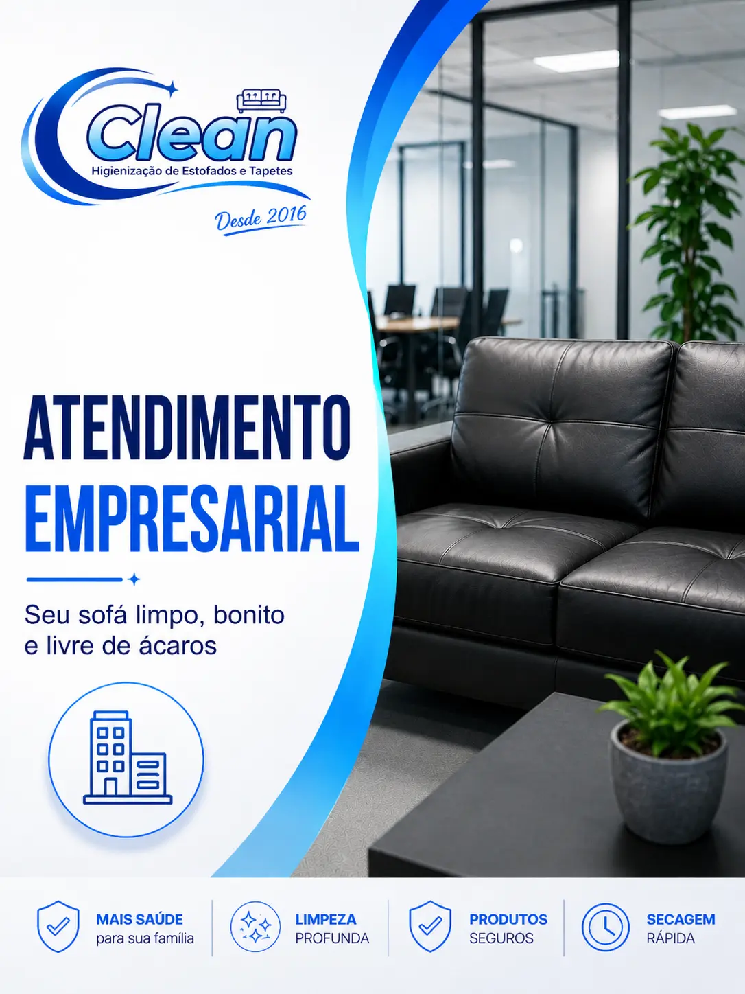 Limpeza de escritórios